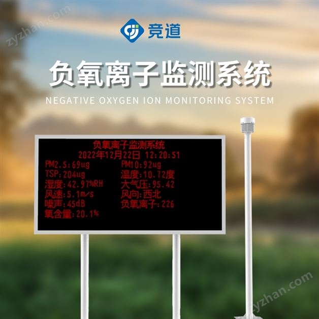 負氧離子生態環境監測系統