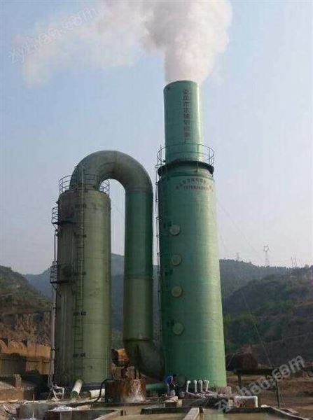 酸霧吸收塔飄水滴-高效分離-防止二次污染-環(huán)保處理圖片