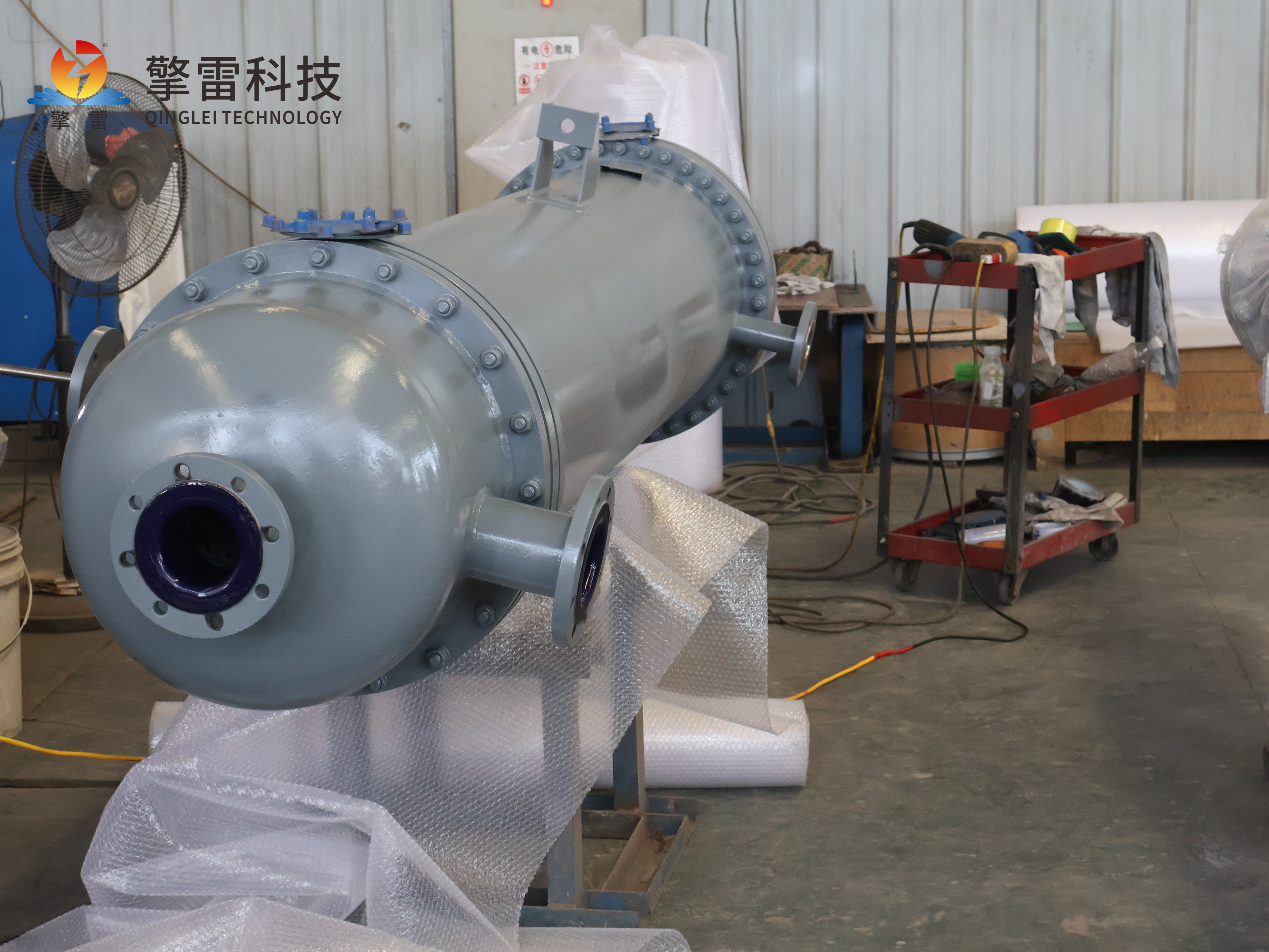 列管式碳化硅换热器-浮头结构